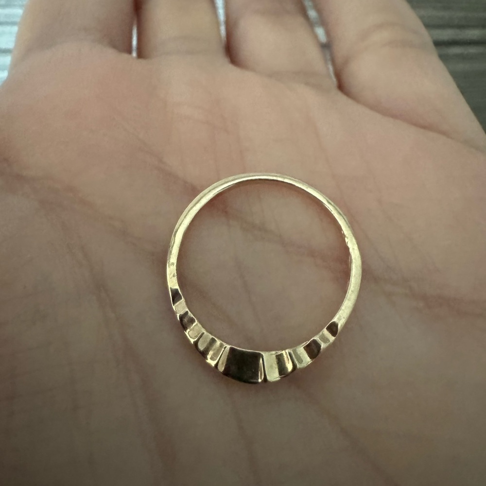 14K Gold Women's Band